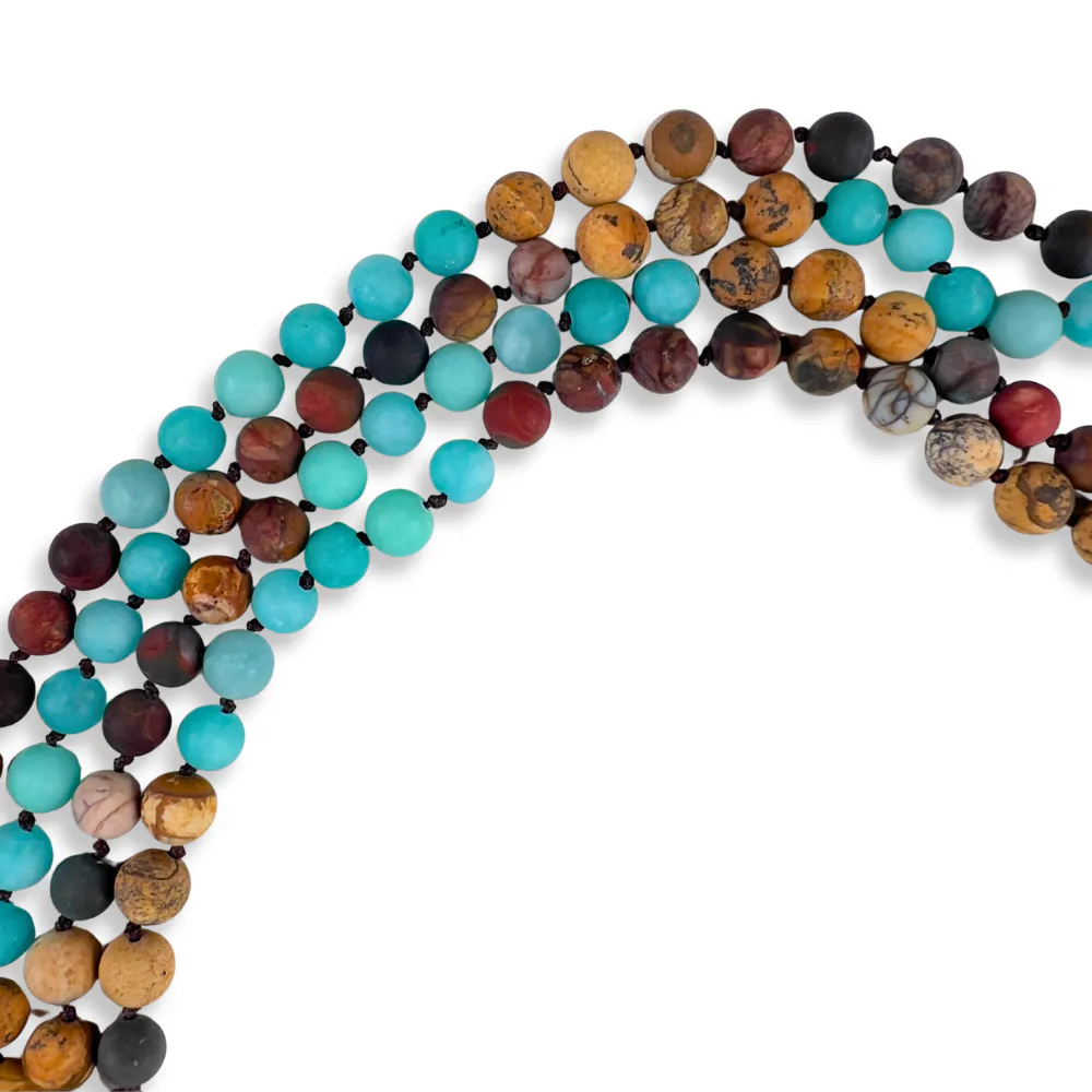 Collar de Intención en Piedras Naturales
