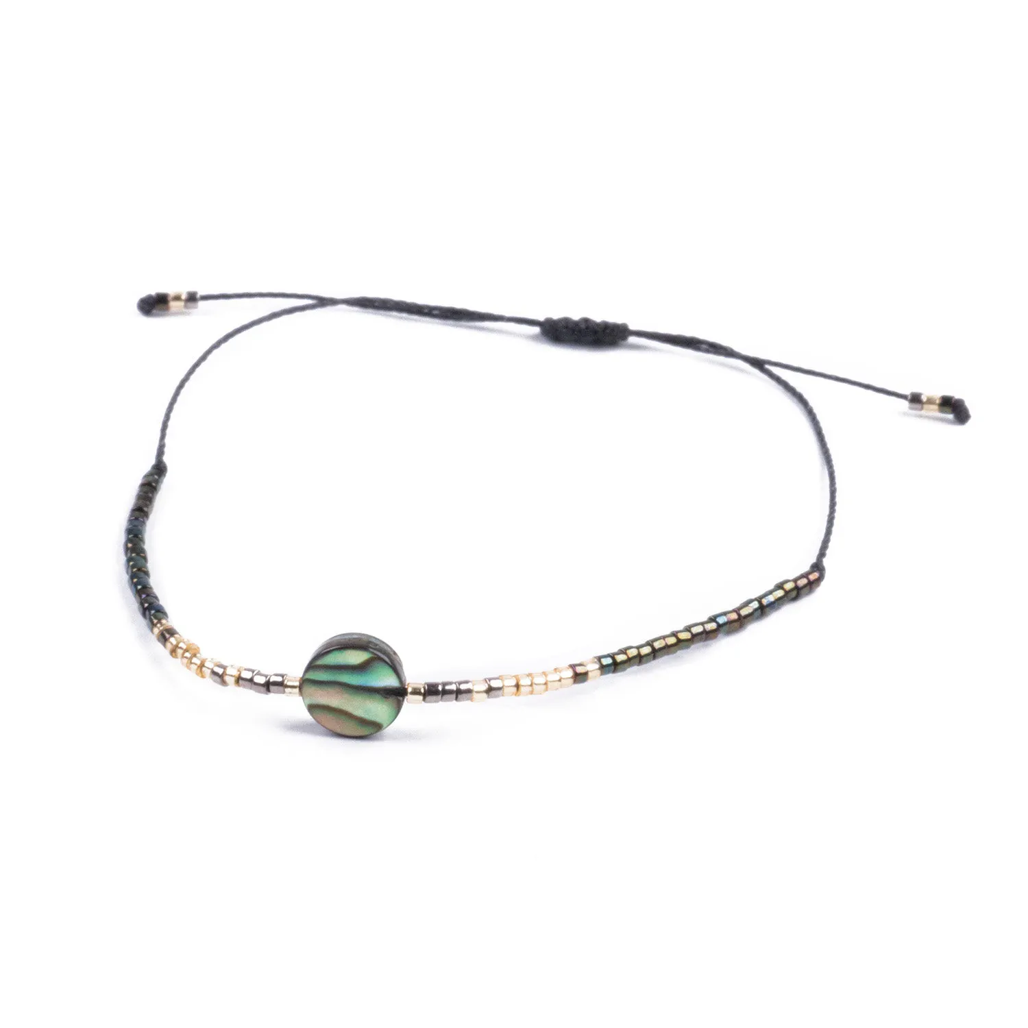 Pulsera de Nácar y Mostacillas