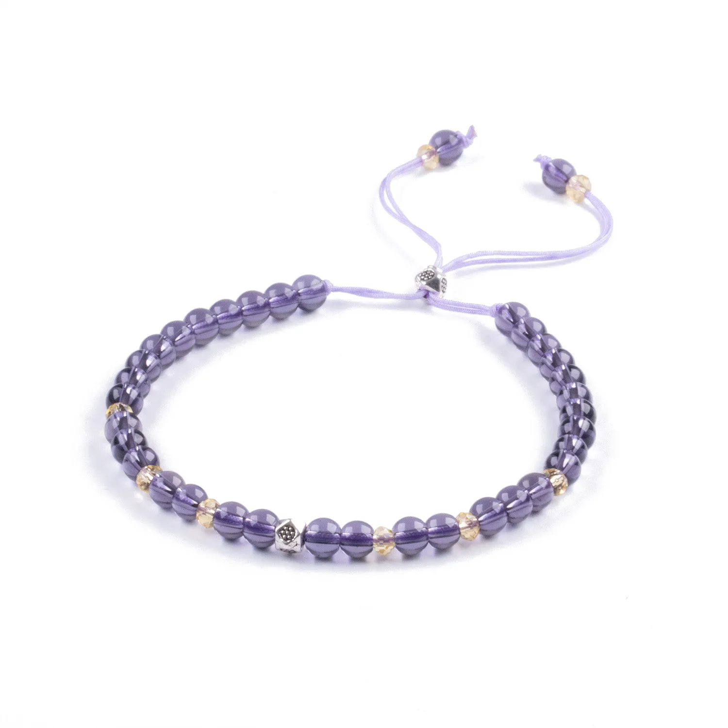 Pulsera Minimalista de Amatista