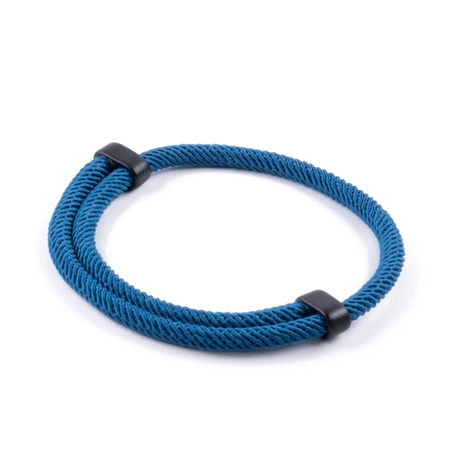 Pulsera Minimalista en Cuerda Azul