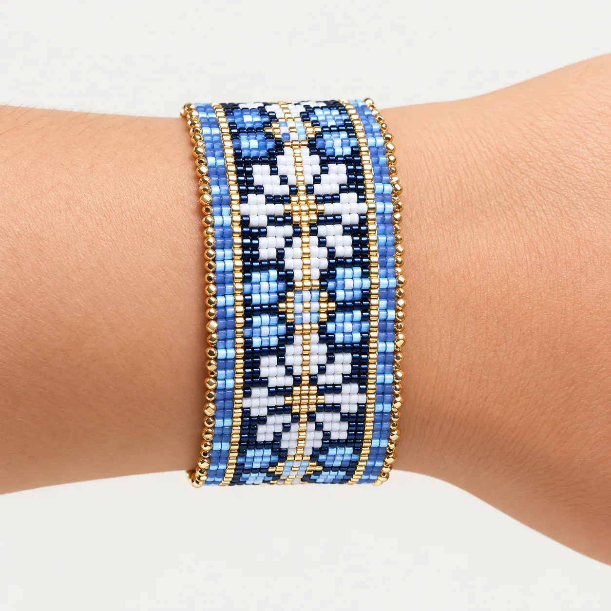 Pulsera Ídigo – Colección Miyuki